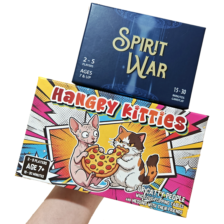 Boardverse Duo (Spirit War + Hangry Kitties)